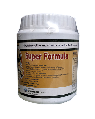 Super Formula (Oxytetracycline and vitamin in oral soluble powder)